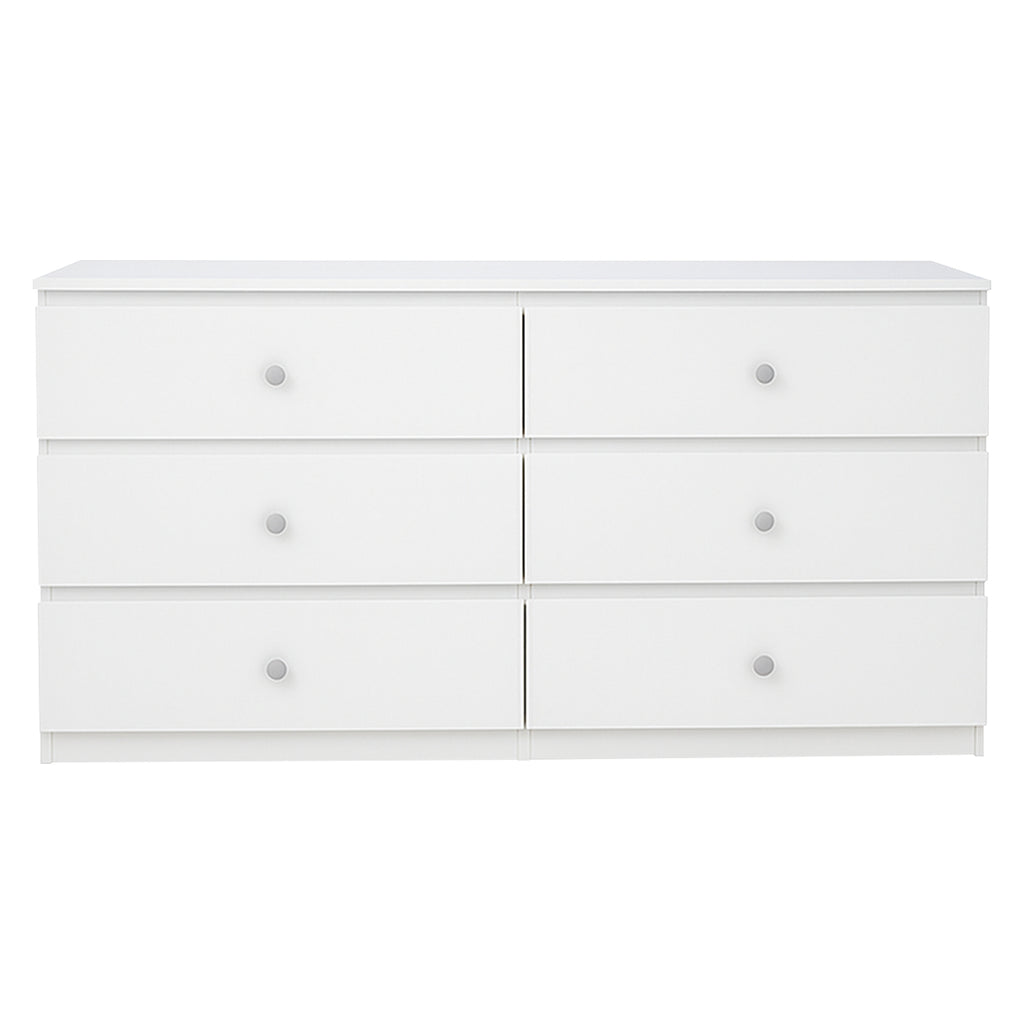 6-Drawer 47 in. Wide Chest of Drawers