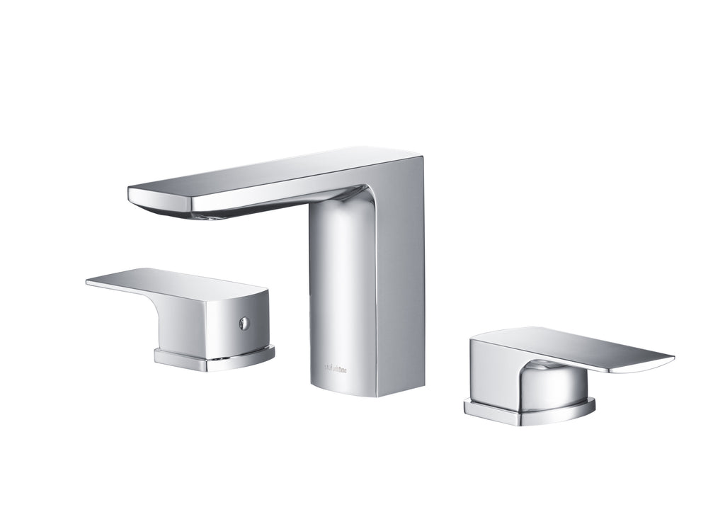 Stufurhome Barret Bathroom Faucet Set in Chrome