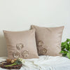 Minerve 20" x 20" Flowers Design Throw Pillow (Set of 2)