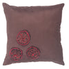 Minerve 20" x 20" Flowers Design Throw Pillow (Set of 2)