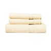 Zero Twist 3 Piece 100% Cotton Towel Set