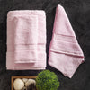 Zero Twist 3 Piece 100% Cotton Towel Set