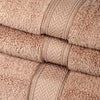 Zero Twist 3 Piece 100% Cotton Towel Set