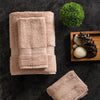 Zero Twist 3 Piece 100% Cotton Towel Set