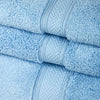 Zero Twist 3 Piece 100% Cotton Towel Set