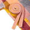 Jacquard Large Multi-coloured Velour Terry fabric Bathrobe