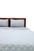 Regency Grey Cotton Coverlet Set