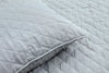 Regency Grey Cotton Coverlet Set