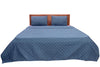 Regency Navy Cotton Coverlet Set