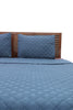 Regency Navy Cotton Coverlet Set