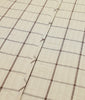 Windowpane Beige and Brown Cotton Coverlet Set