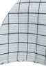 Windowpane Grey and Black Cotton Coverlet Set