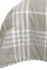 Banbury Plaid Linen and Ivory Cotton Comforter Set