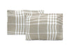 Banbury Plaid Linen and Ivory Cotton Comforter Set