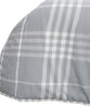 Banbury Plaid Grey and Ivory Cotton Comforter Set