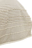 Uneven Stripe Beige and Brown Cotton Comforter Set