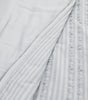 Uneven Stripe Grey and Black Cotton Comforter Set
