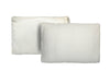 Solid Sateen Ivory Cotton Quilt Set