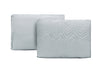 Solid Sateen Grey Cotton Quilt Set