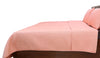 Herring Bone Ivory and Orange Cotton Quilt Set
