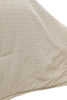 Railroad Stripe Linen and Ivory and Black Cotton Comforter Set