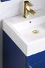 Mainstays Farmhouse 17.75 Inch Navy Single Sink Bathroom Vanity with Top, Assembly Required
