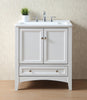 Stufurhome Delia 30 inch White Laundry Utility Sink