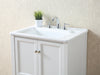 Stufurhome Delia 30 inch White Laundry Utility Sink