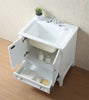 Stufurhome Delia 30 inch White Laundry Utility Sink