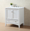 Stufurhome Delia 30 inch White Laundry Utility Sink