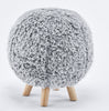 Fabric Polyester Upholstered Ottoman