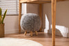 Fabric Polyester Upholstered Ottoman