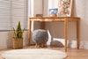 Fabric Polyester Upholstered Ottoman