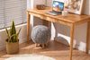 Fabric Polyester Upholstered Ottoman