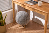 Fabric Polyester Upholstered Ottoman