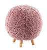 Fabric Polyester Upholstered Ottoman