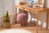 Fabric Polyester Upholstered Ottoman