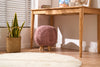 Fabric Polyester Upholstered Ottoman