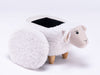 White Fabric Sheep Plush Animal Storage Kids Ottoman