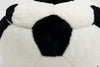 Black and White Soccer Storage Ottoman