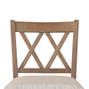 Brookline High Back Wood Swivel Counter Stool with Fabric Seat