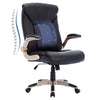 Yingj Faux Leather Big and Tall Executive Office Chair