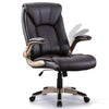 Yingj Faux Leather Big and Tall Executive Office Chair