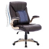 Yingj Faux Leather Big and Tall Executive Office Chair