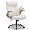 Yingj Faux Leather Big and Tall Executive Office Chair