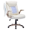 Yingj Faux Leather Big and Tall Executive Office Chair