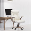 Yingj Faux Leather Big and Tall Executive Office Chair