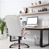 Yingj Faux Leather Big and Tall Executive Office Chair