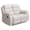 Yingj 56 in. Wide Pillow Top Arm Technology Faux Leather Straight Reclining Sofa