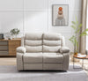 Yingj 56 in. Wide Pillow Top Arm Technology Faux Leather Straight Reclining Sofa